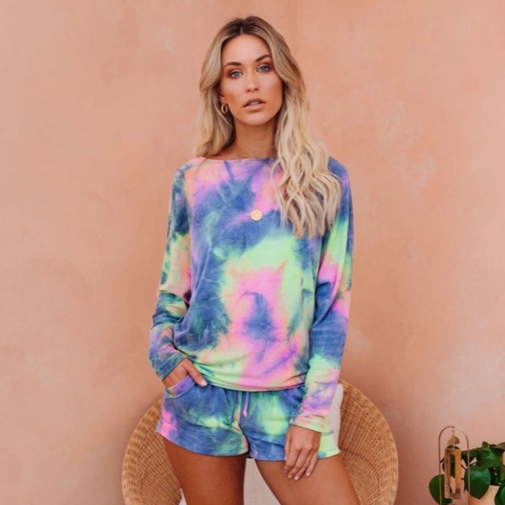 VICI tie dye set (L)